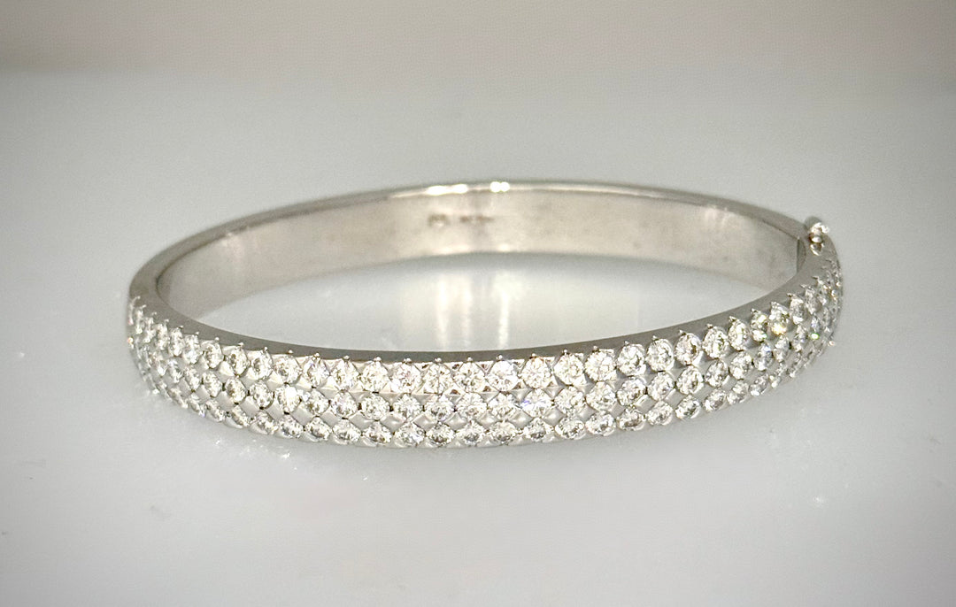 5 Carat Diamond Pave Bracelet