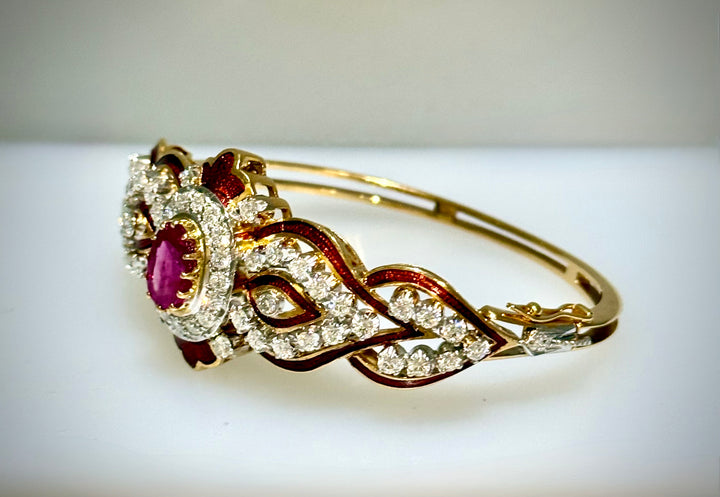 3 Carat Ruby Bracelet