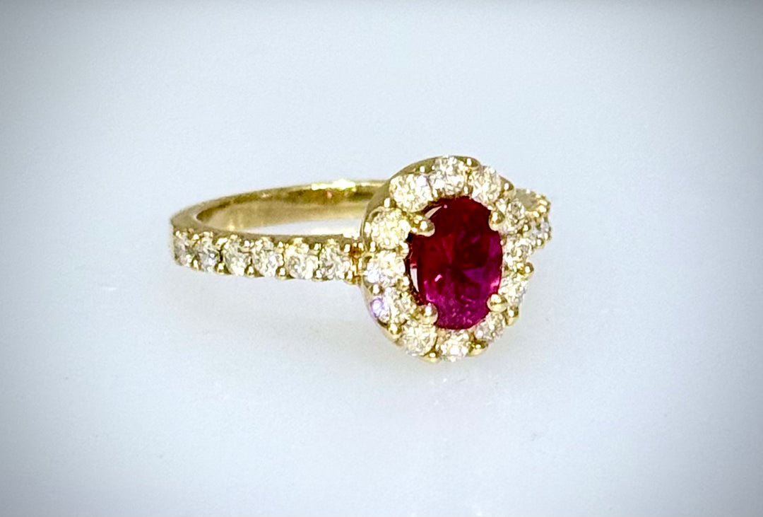 .92 Carat Ruby Ring