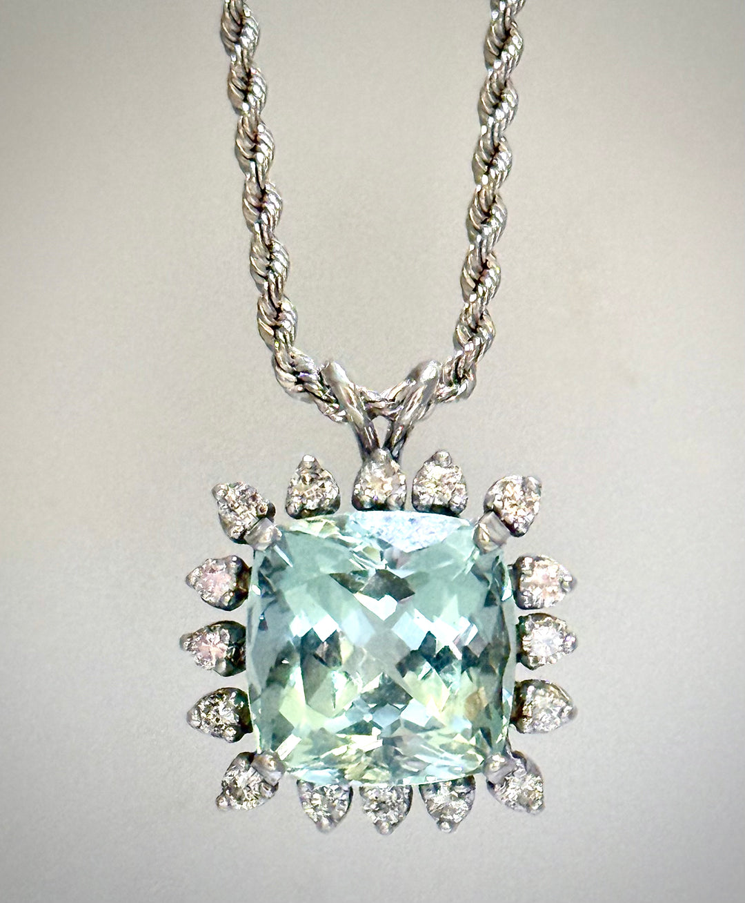 Cushion Shaped Aquamarine
