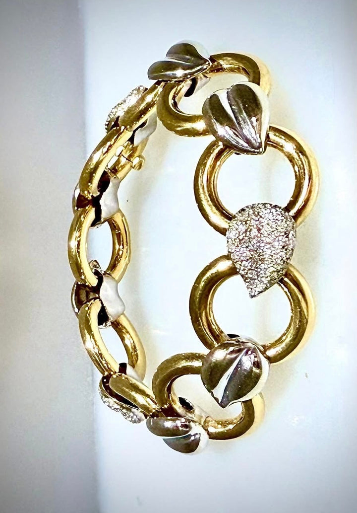 18-Karat Two-Toned Bracelet