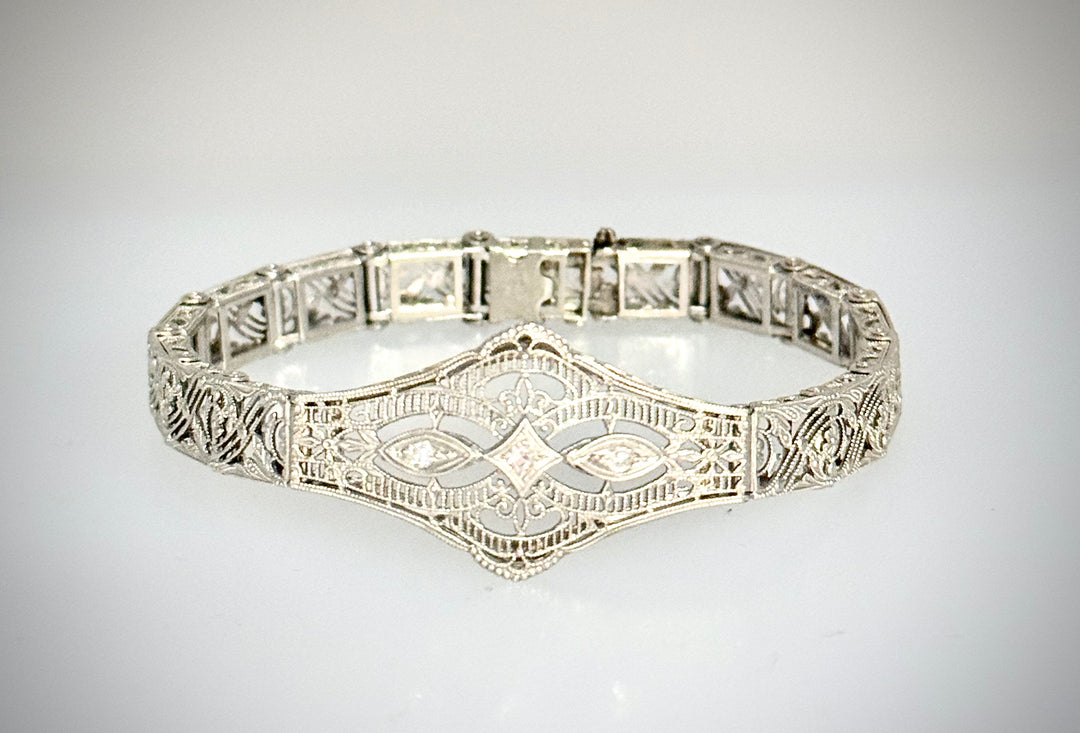 Filigree Art Deco Bracelet