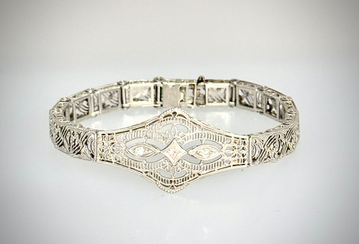 Filigree Art Deco Bracelet