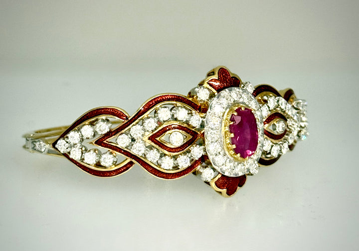 3 Carat Ruby Bracelet