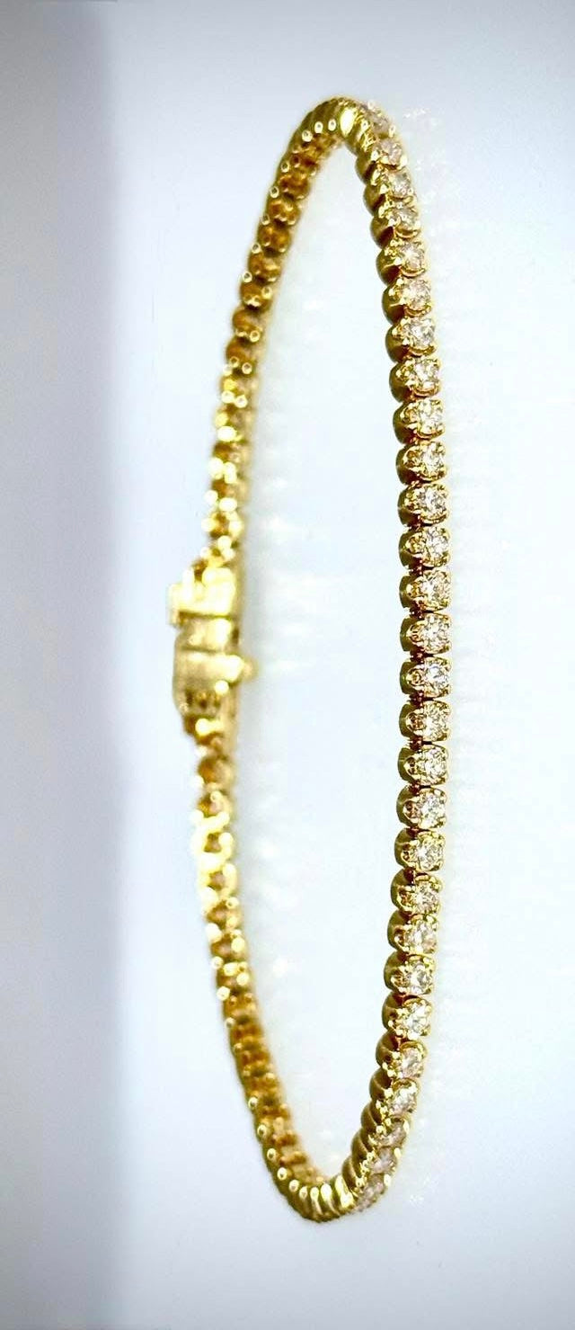 2.09 Carat Diamond Tennis Bracelet