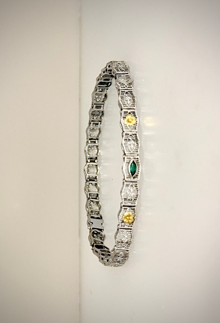 Filigree Art Deco Bracelet