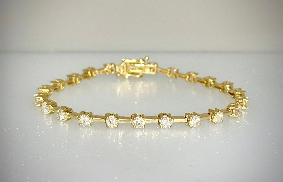 3.90 Carat Tennis Bracelet