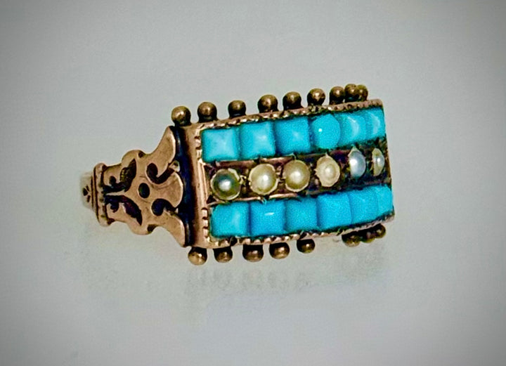 Victorian Turquoise Ring