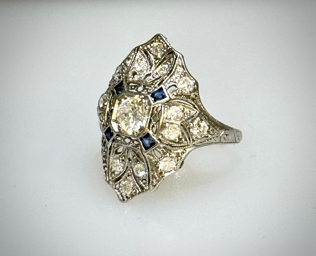 Tiffany & Co Art Deco Ring