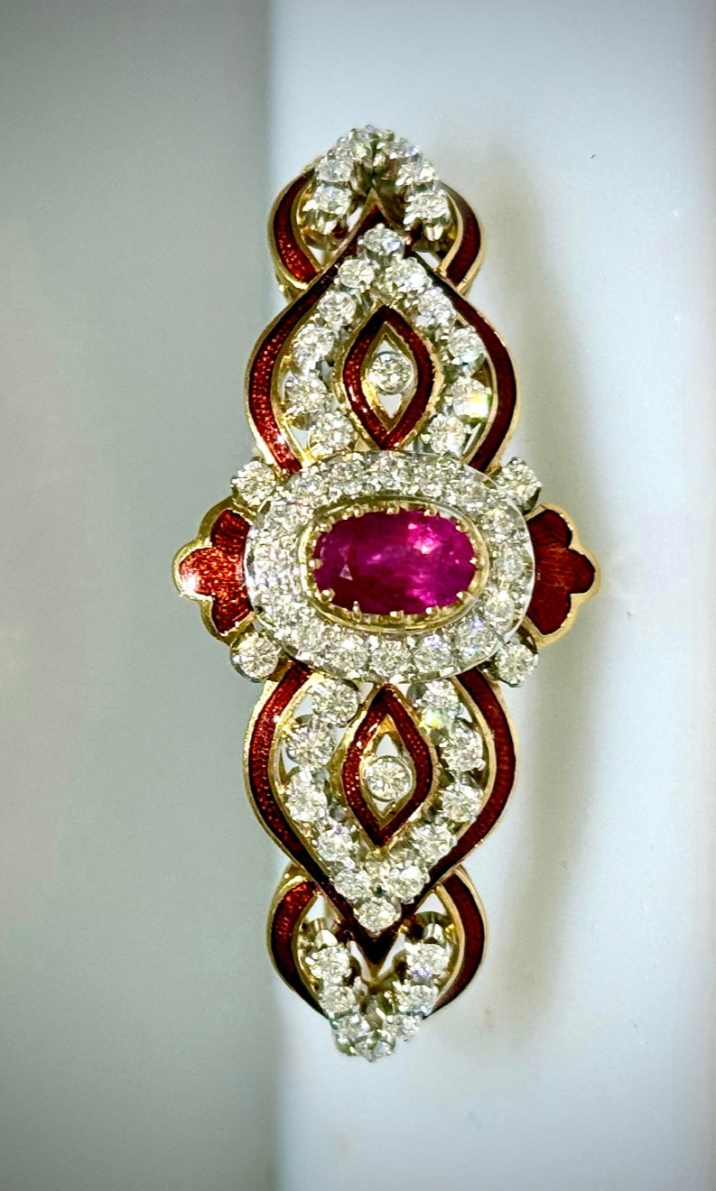 3 Carat Ruby Bracelet
