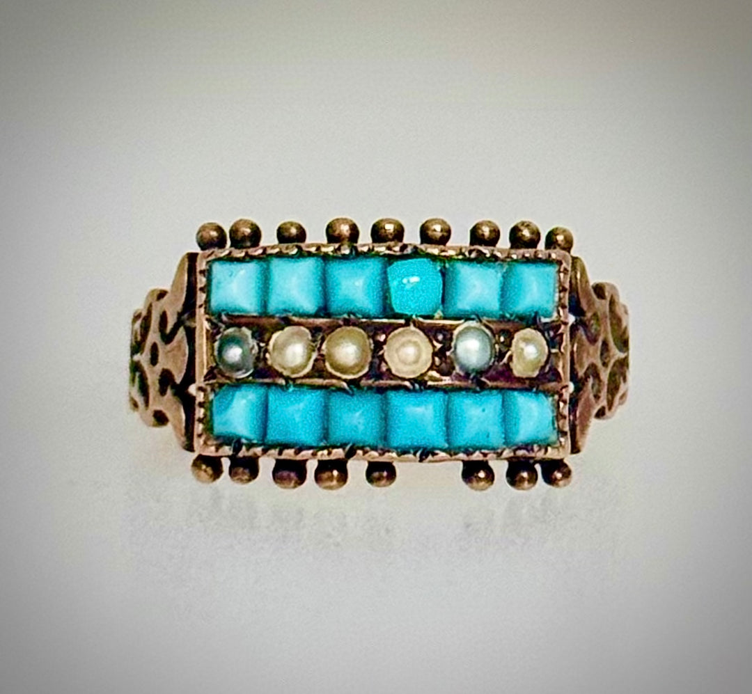 Victorian Turquoise Ring