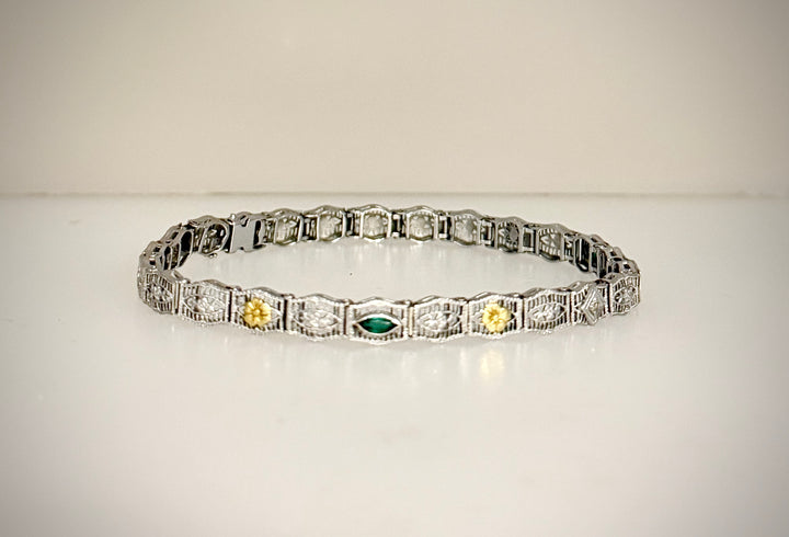 Filigree Art Deco Bracelet