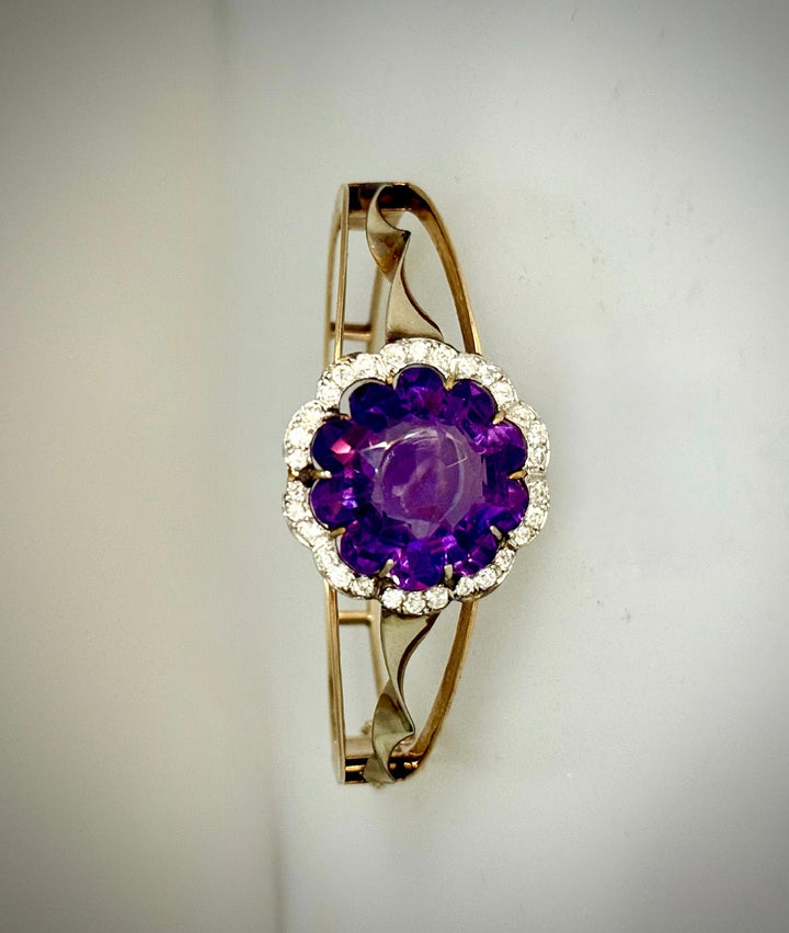 Victorian Amethyst Bangle
