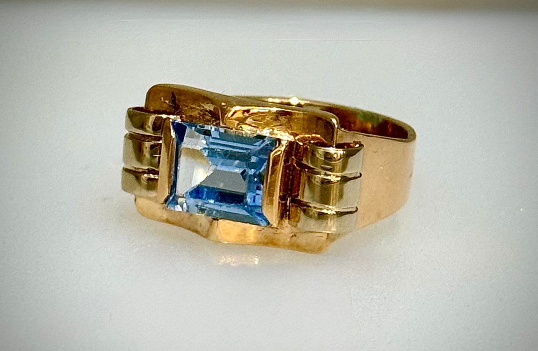 1940’s Aquamarine