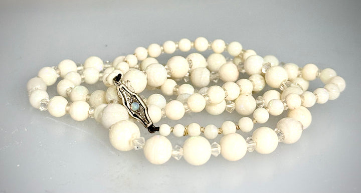 Opal Bead Necklace