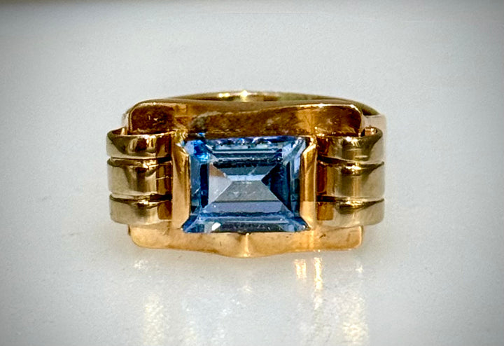 1940’s Aquamarine