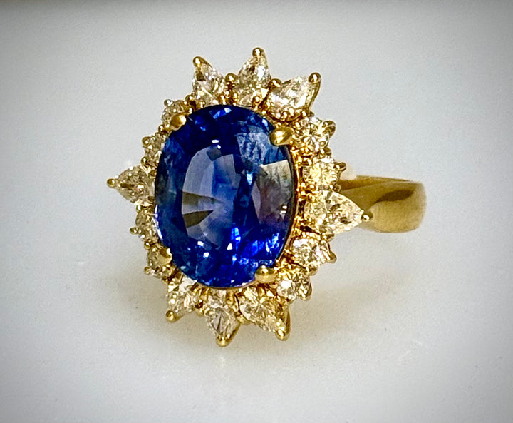 8.44 Carat Sapphire Ring