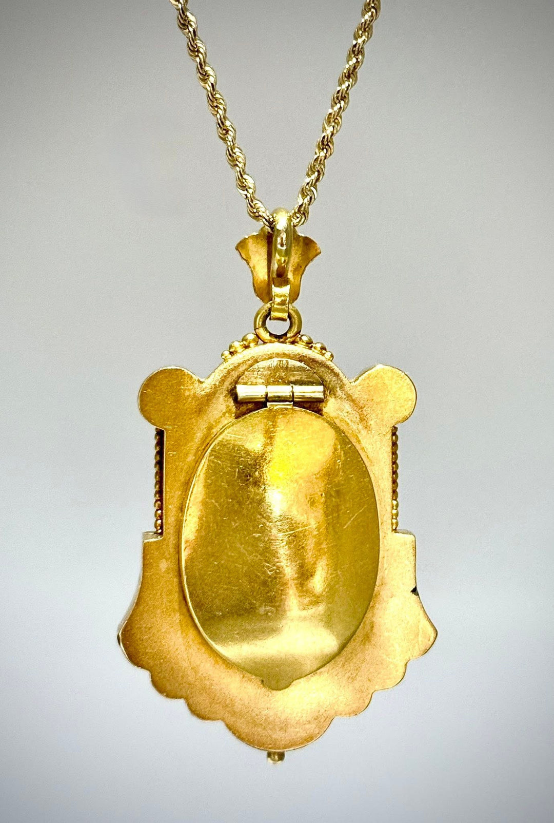 Hard-stone Cameo Victorian Locket