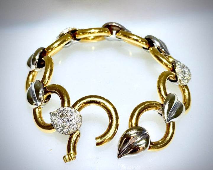 18-Karat Two-Toned Bracelet
