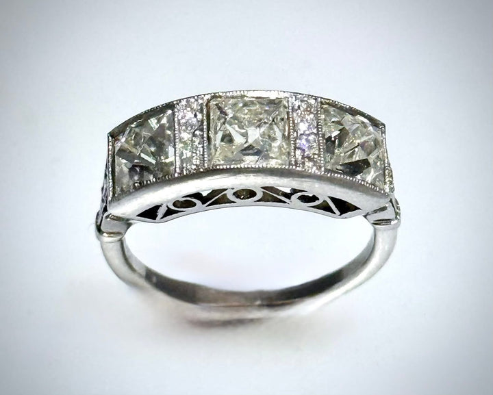 French Cut Diamond Band
