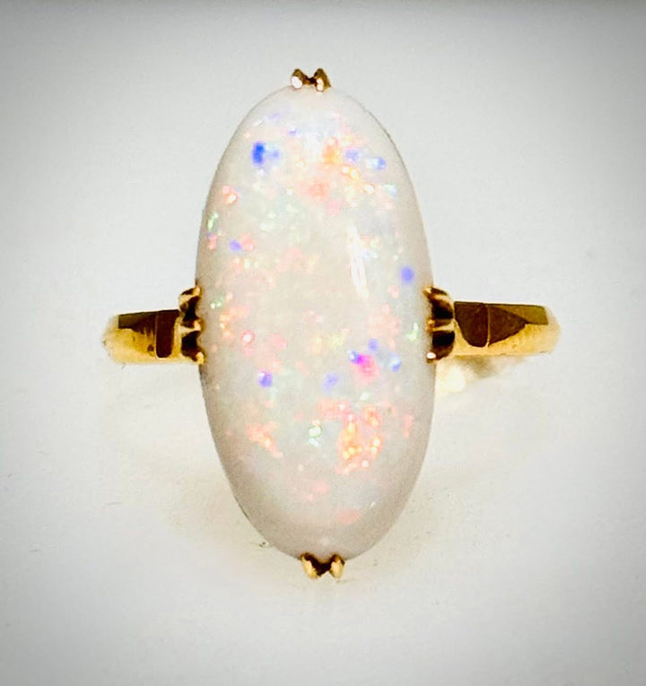 Victorian 18 Karat Opal Ring