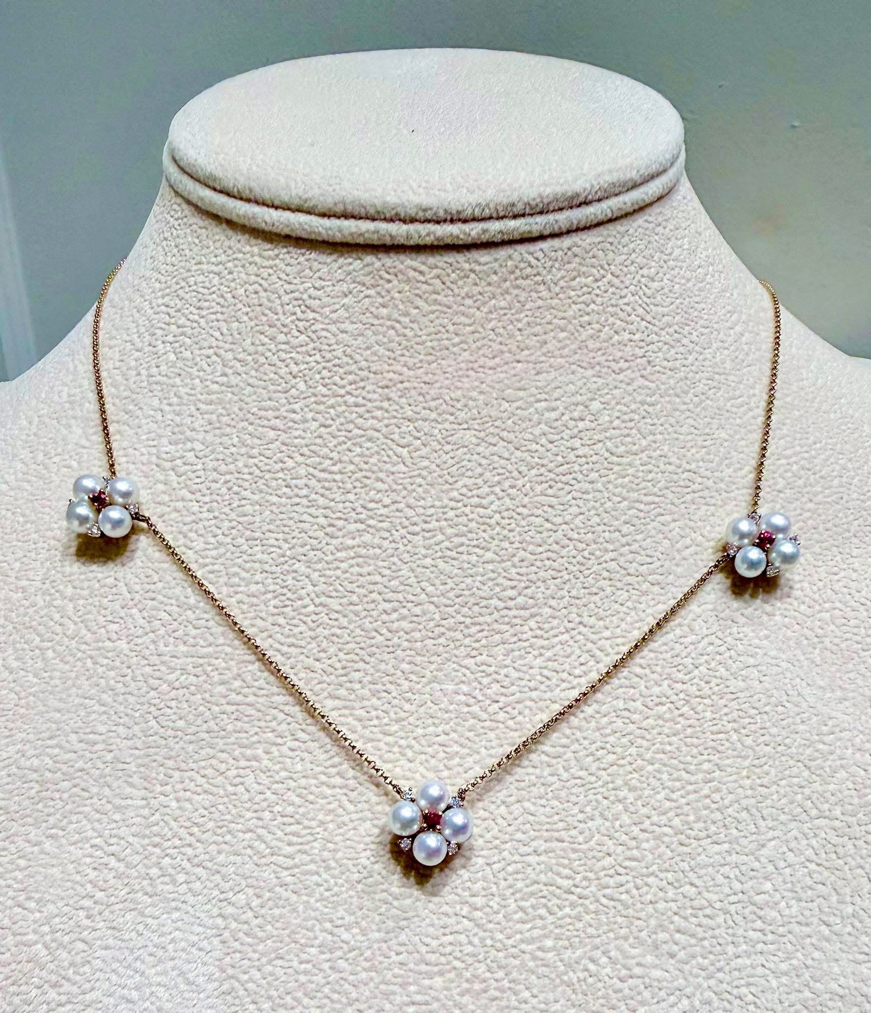 Pearl and Ruby Necklace – Baldwin Jewelers